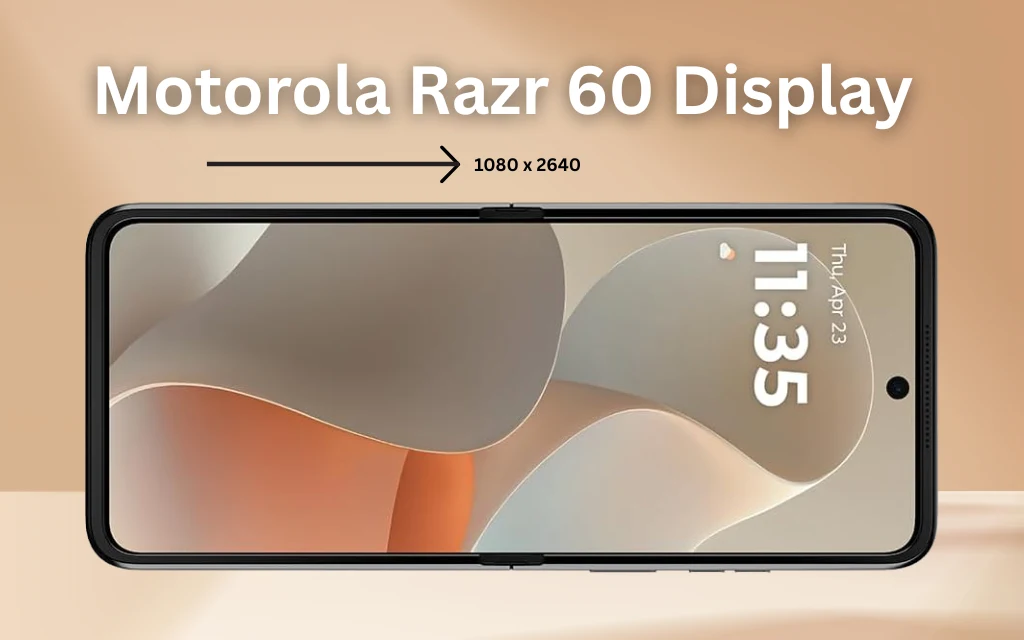 Motorola Razr 60 Display