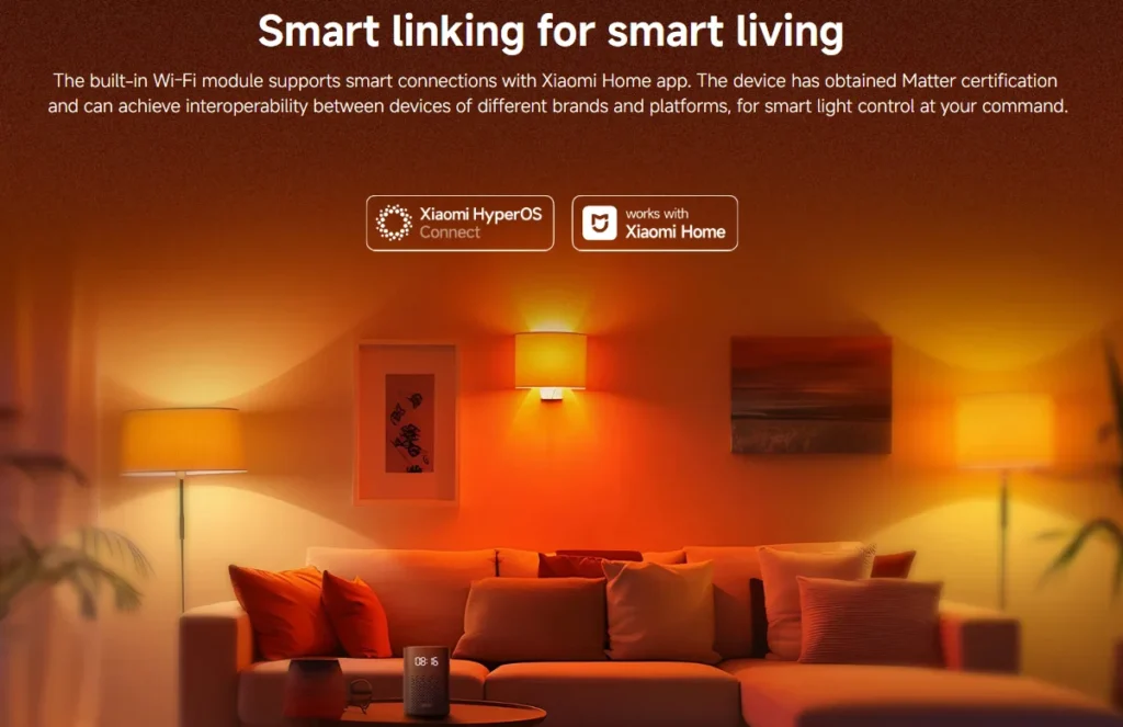 Xiaomi Smart LED Bulb स्मार्ट कंट्रोल और कनेक्टिविटी